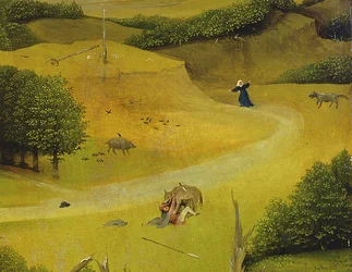 De Aanbidding der Wijzen, detail van achtergrondfiguren, 1510 (detail)